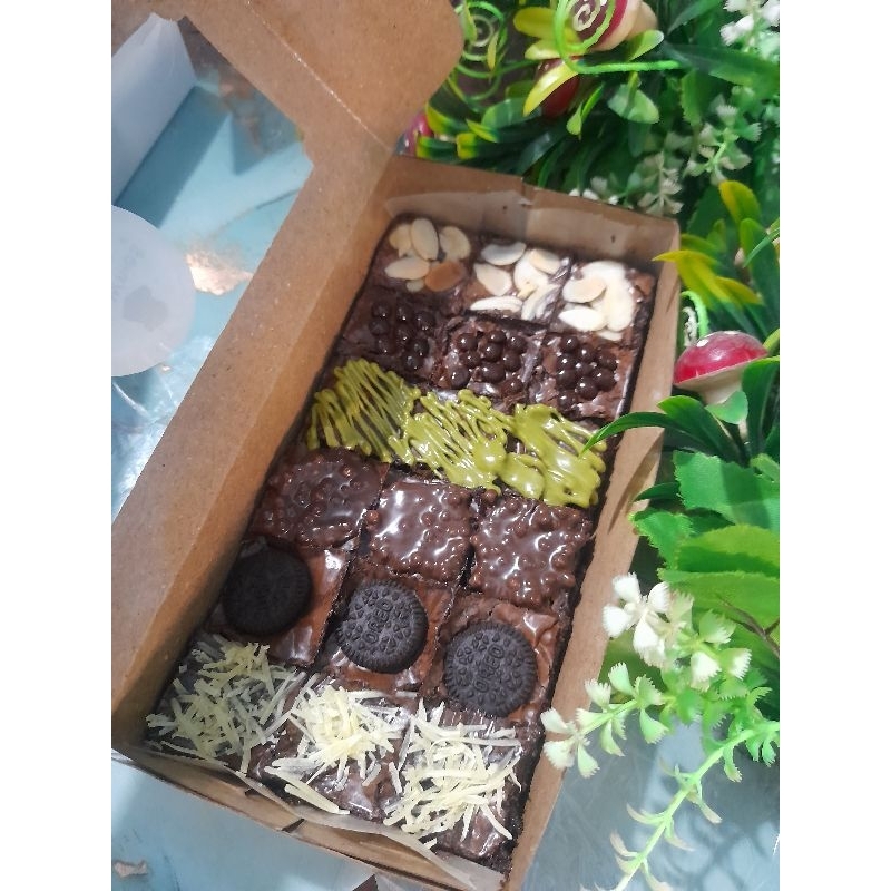 

fudgy brownies sekat mini