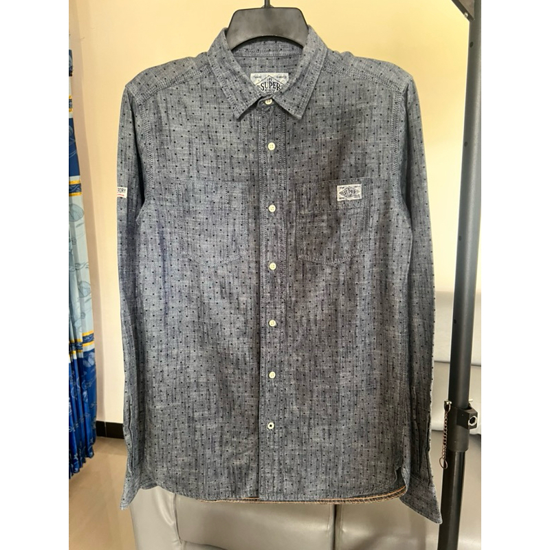 kemeja superdry original