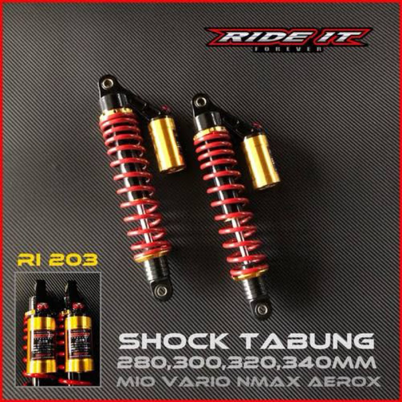 SHOCK TABUNG ATAS RIDE IT 203 - 280/340