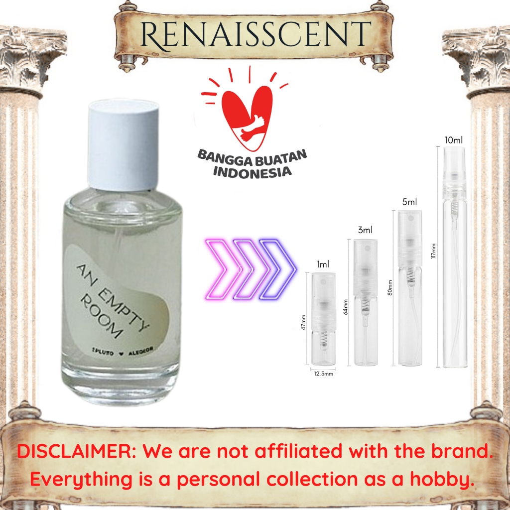 Decant Scents Of Pluto An Empty Room