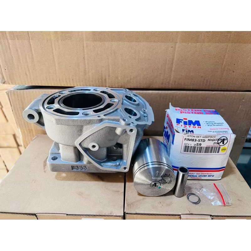 BLOK 1855 KAWASAKI NINJA SEHER SET KAWASAKI NINJA R / NINJA RR 59 MM PIN 15 BLOK PISTON KAWASAKI NIN
