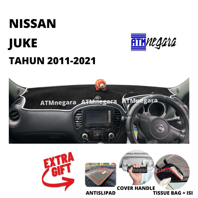 Cover Dashboard Premium Nissan Juke Aksesoris Alas Pelindung Dasbord Mobil