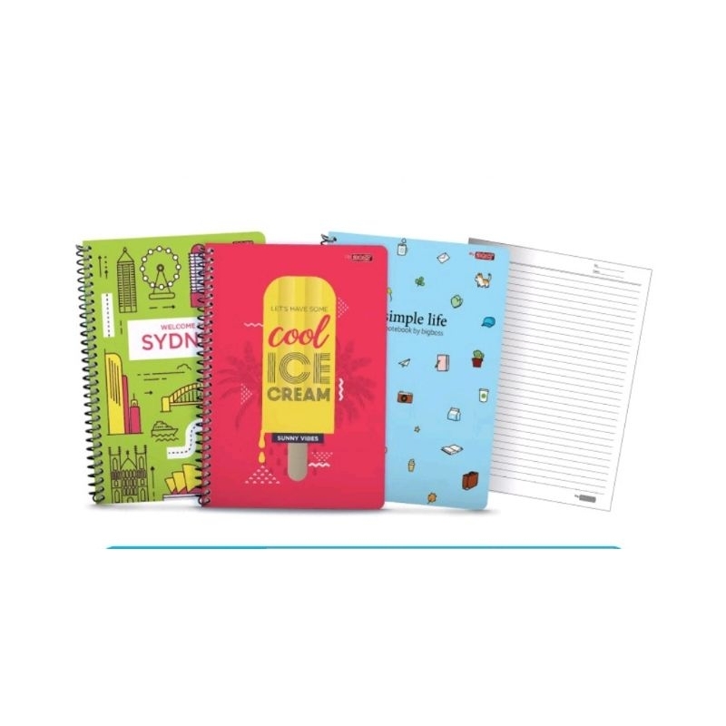

Buku Boxy Spiral Bigboss isi 50 Lembar (1 pak isi 5 buku)