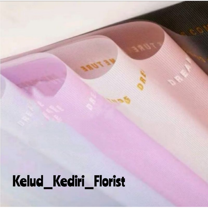 

ECER Kertas Buket Motif Free Packing Kertas Buket Bunga Cellophane Grizzled Paper Waterproff Flower Wrapping