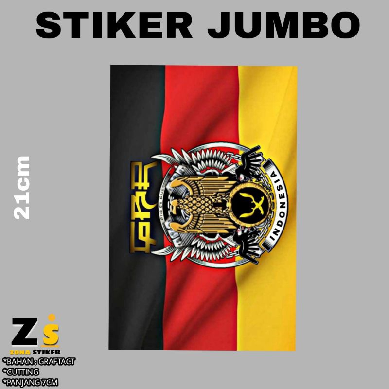 

stiker besar GBR / grab on road 21cn
