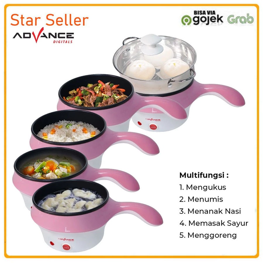 Panci Listrik Advance C-18 / Panci Elektrik Multifungsi Advance