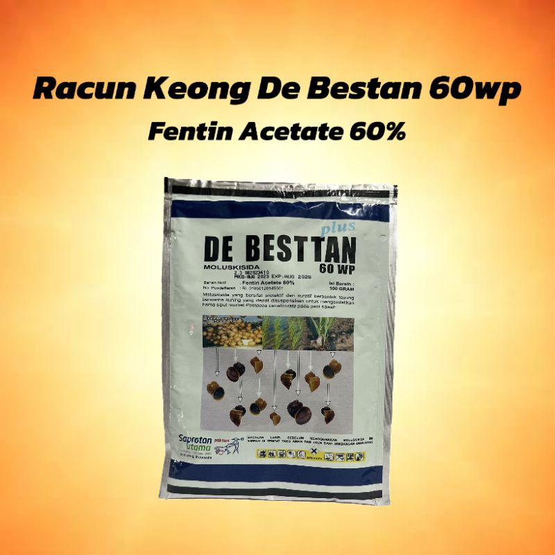 RACUN KEONG DE BESTAN 60WP MOLUSKISIDA DE BESTTAN 60WP