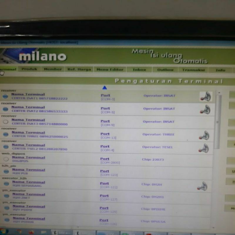 program server pulsa