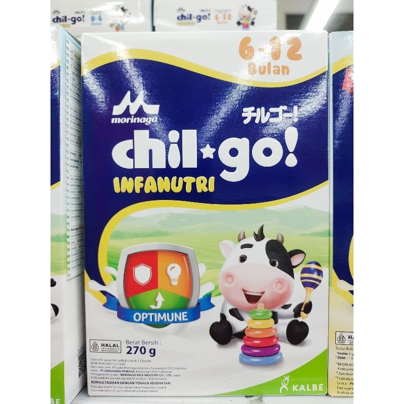

Chil Go 270gr Infanutri Susu Bubuk Bayi 6 - 12 Bulan