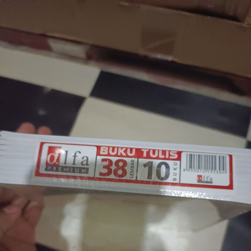 

Buku Tulis Alfa 38