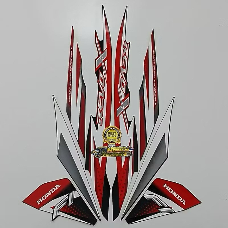 Stiker Striping Motor Revo X 2021 2022