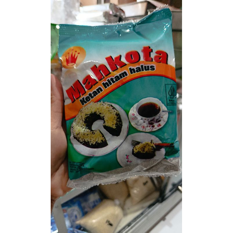 

Tepung Ketan Hitam Mahkota 250gr