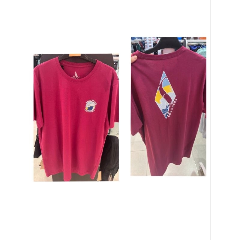 BEST SELLER Kaos katun cowok dewasa Skechers Size S-XL