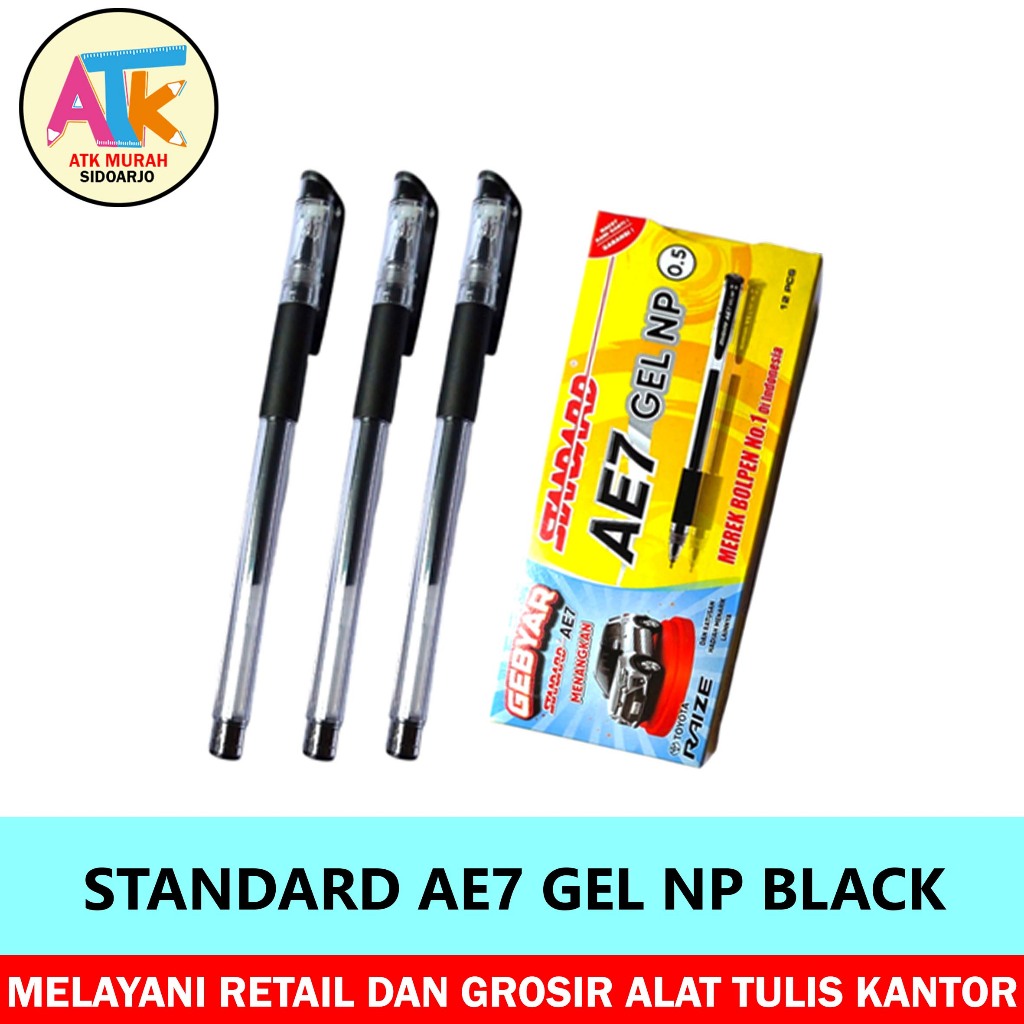 

BOLPOIN - STANDARD AE7 GEL NP BLACK