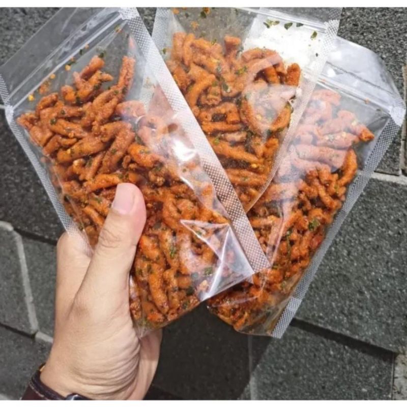 

KERIPIK USUS AYAM JERUK PURUT 100GRAM | KRIPIK USUS CRISPY