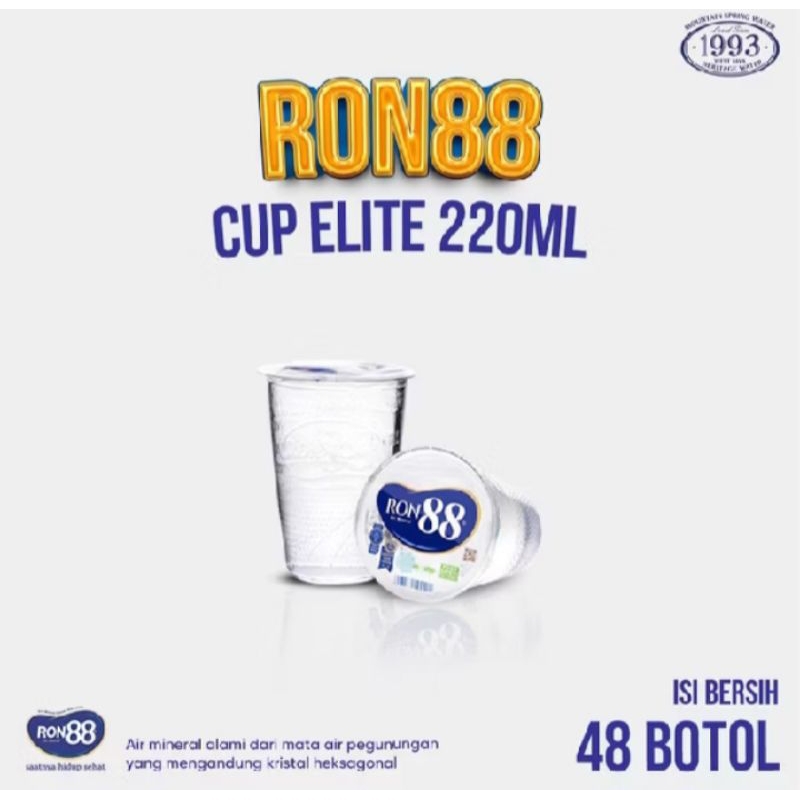 

READY Ron 88 gelas 200 ml