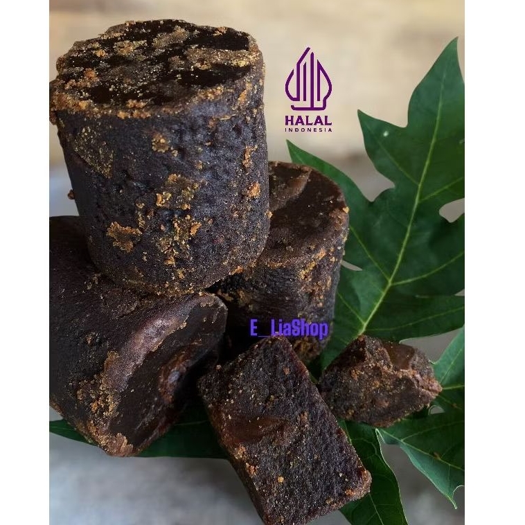 

1 Kg Gula Aren Murni - Hitam Legit