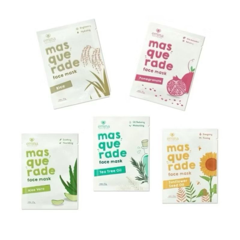 EMINA FACE MASK - MASKER WAJAH EMINA (Grapefruit)