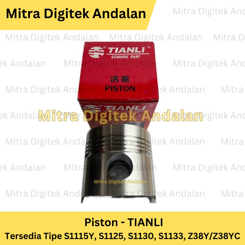 Piston / Seher S1115Y , S1125 , S1130 , S1133 - TIANLI
