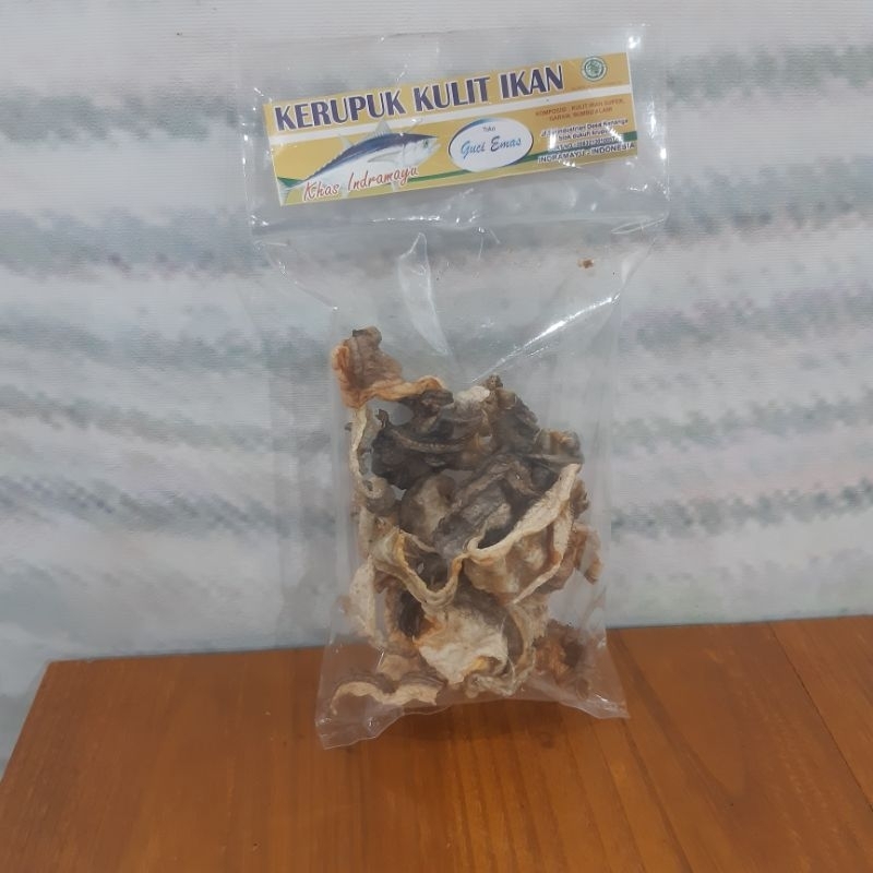 

Kerupuk Kulit Ikan 60 Gram Guci Emas