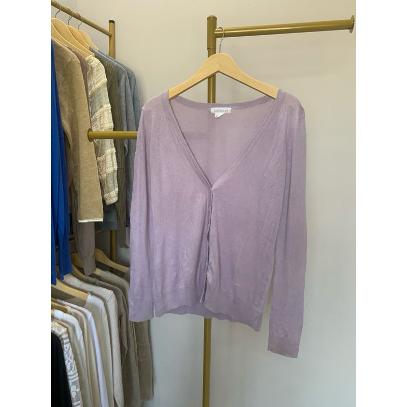 CARDIGAN SOFT PURPLE F21