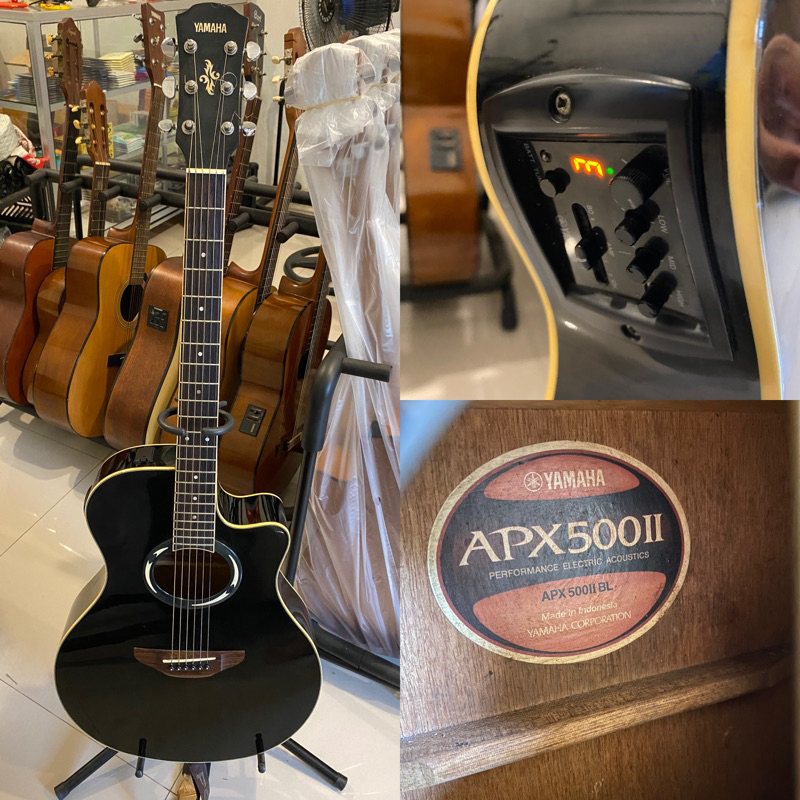 GITAR AKUSTIK ELEKTRIK SECOND ORIGINAL YAMAHA APX500II ORIGINAL