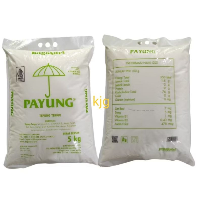 

tepung cap payung 5 kg