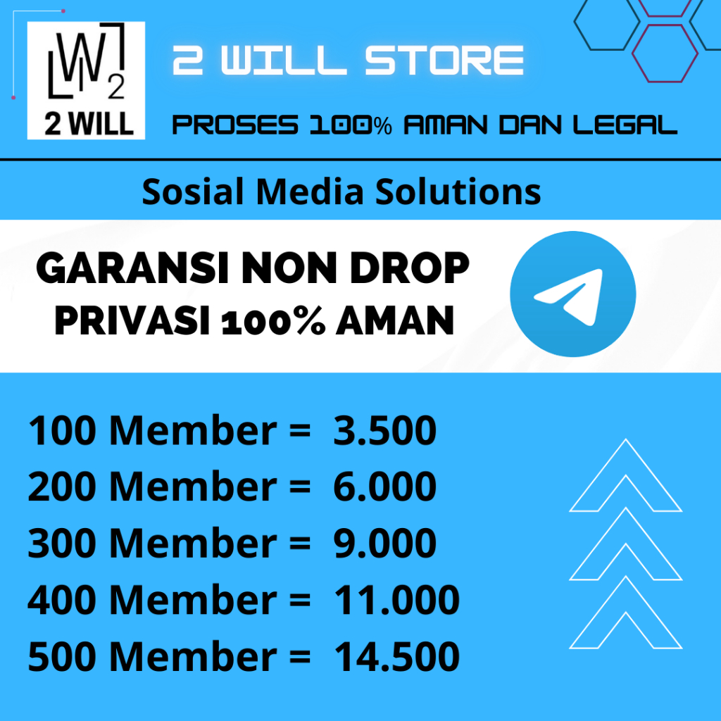 FOLLOWER TELEGRAM PREMIUM QUALITY