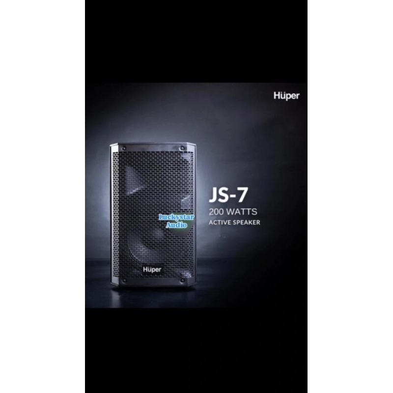 Promo Sale Speaker Aktif 8"inch Huper JS-7 Original -- 1buah Speaker