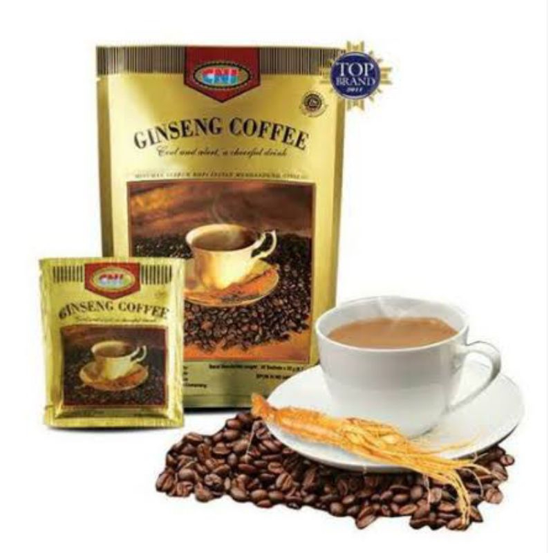 

Kopi Ginseng CNI Ginseng Coffee isi 20 sachet Asli Original
