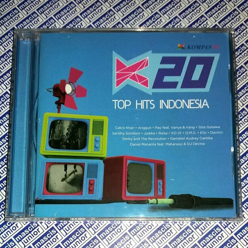 CD 20 Top Hits Indonesia . Cakra Khan Anggun Pay Slank feat. Vanya & Irang Gita Gutawa Sandhy Sondor