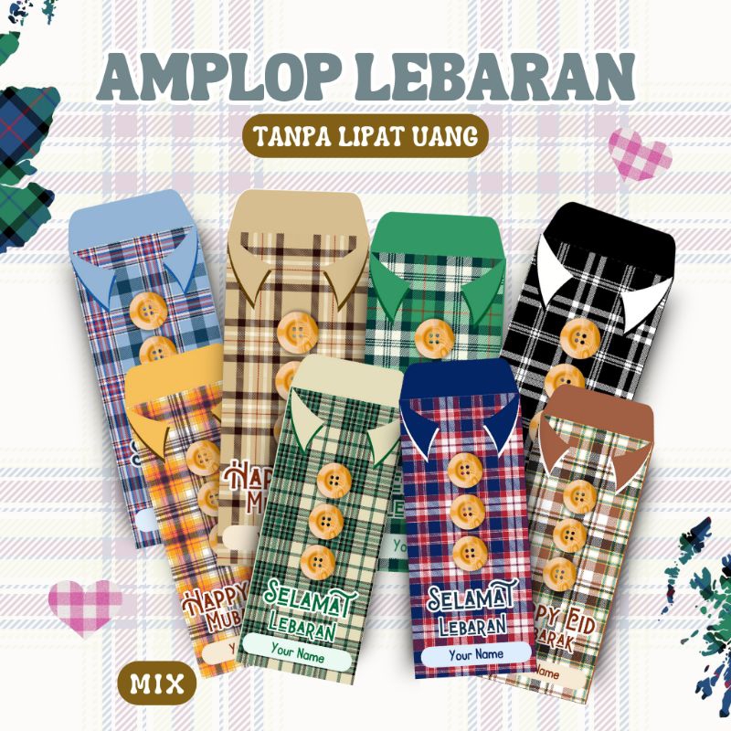 

Amplop Lebaran Custom - (Edisi Tartan)