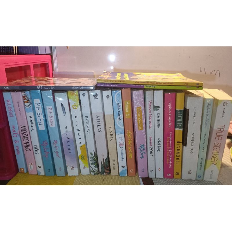 [PRELOVED] Novel Indonesia Preloved | Pit Sansi Wulanfadi Kata Kokoh True Stalker Matt Mou Mozachiko