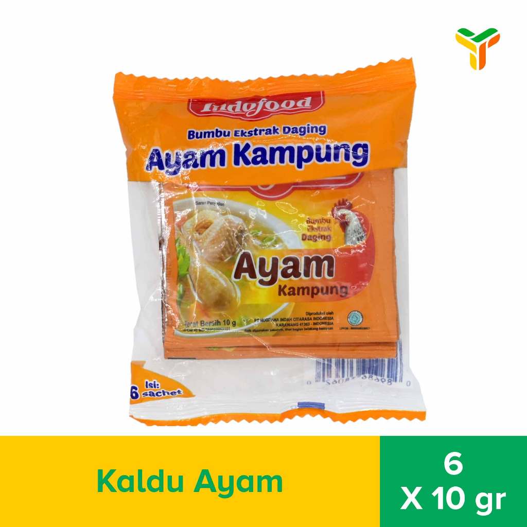 

Indofood Bumbu Kaldu Ayam Kampung 6X10Gr