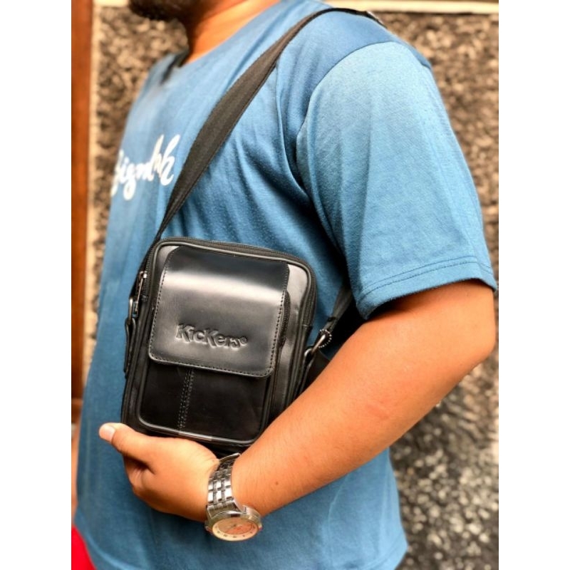 tas bahu pria kulit sapi asli tas selempang kulit tas tenteng tas selempang terbaru