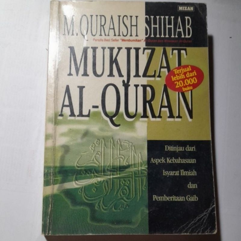Buku Mukjizat Al Quran  M.Quraish Shihab
