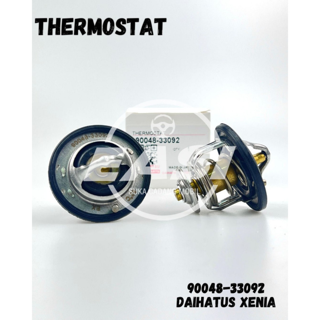 THERMOSTAT TERMOSTAT RADIATOR DAIHATSU  XENIA 1.0 82° ORI GARANSI 90048-33092