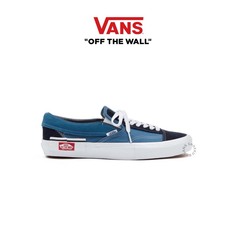 Vans Slip On Cut And Paste Navy White