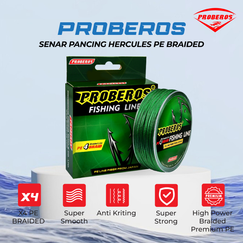 

PROBEROS Senar / Benang PE 5 WARNA 100M kualitas kuat dan halus SP008