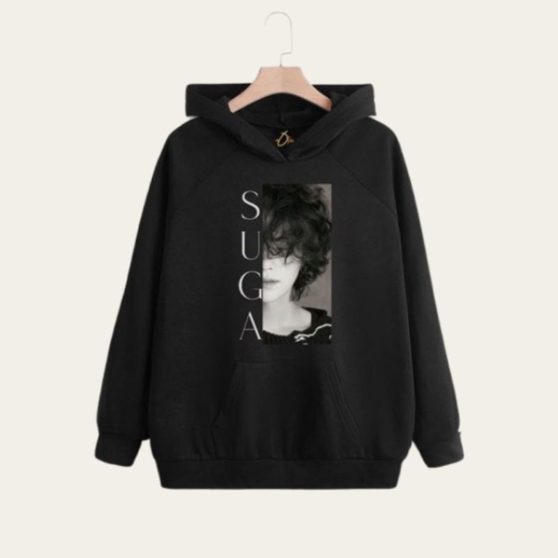 JAKET HOODIE SWEATER DEWASA LAKI-LAKI PEREMPUAN SUGA AUGUST