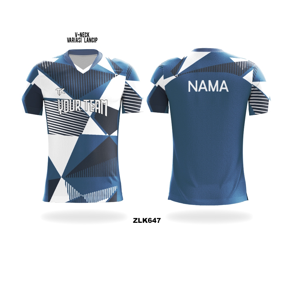 jersey badminton singlet kaos jersey bulu tangkis free custom nama dan logo ZLK