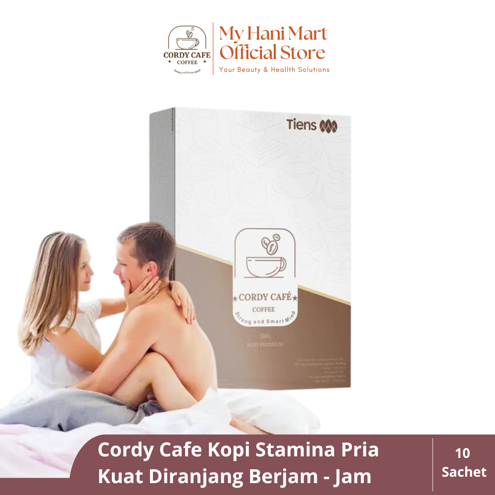 

Cordy Cafe - Kopi Gingseng Stamina Pria 1 Box 10 Sachet | Ejakulasi Dini | Kopi Kuat Tahan Lama |