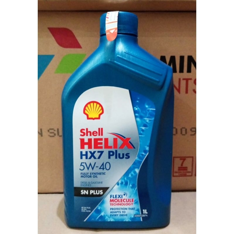 Oli Shell Helix HX7 Plus SAE: 5W-40, Oli Motor