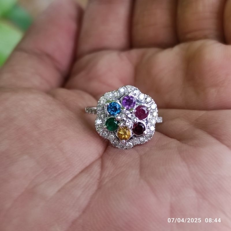 cincin emas batu permata asli berlian asli eropa asli