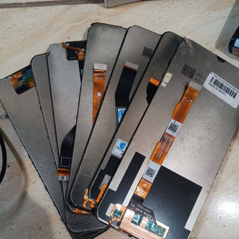 Lcd android bekas bahan buat leburan / lcd bekas kiloan