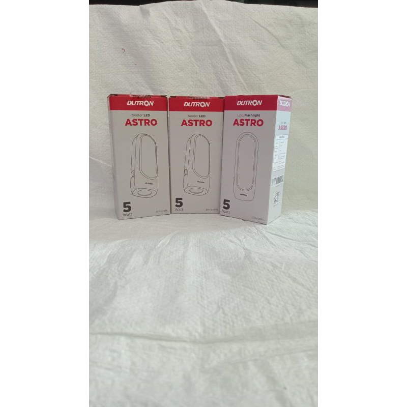 Senter Dutron dan Lampu Emergency Led Astro