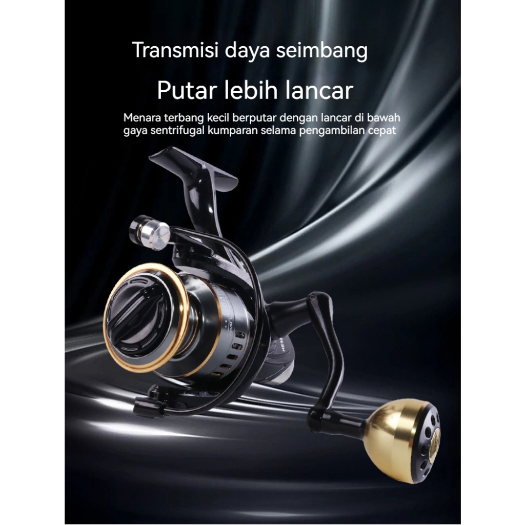 Hot Deals Shimano Spinning Reel Fishing Reel He1000 - 7000 10Kg Fishing Reel/Reel Pancing Murah