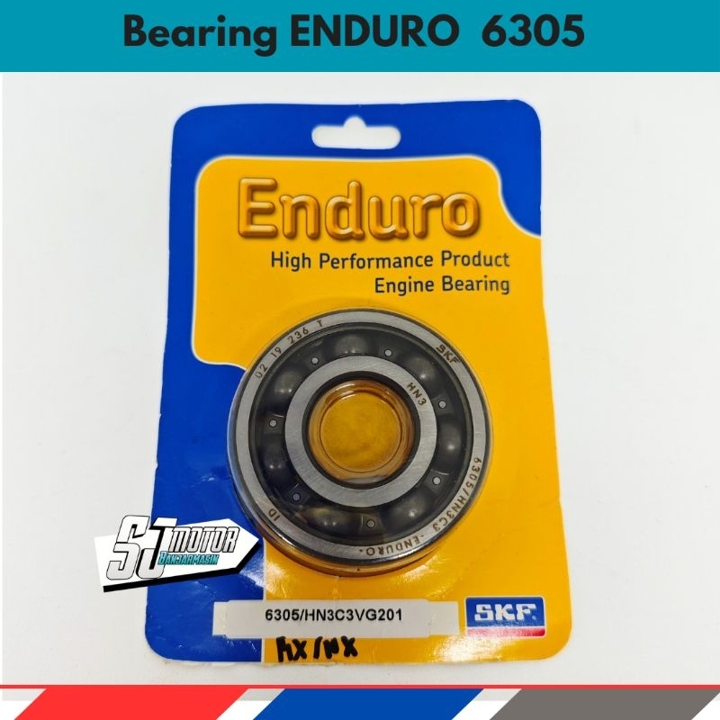 Kelahar Bearing Laher SKF ENDURO 6305 Kruk As Mio Jupiter MX Vixion Vega ZR