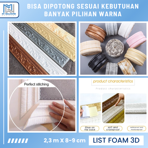 List Foam Border Dinding List Wallpaper Dinding Foam