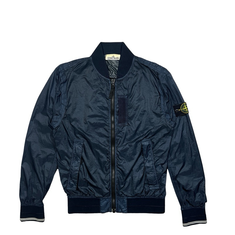 STONE ISLAND NAVY HYPERLIGHT BOMBER JACKET
